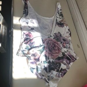 Floral bodysuit